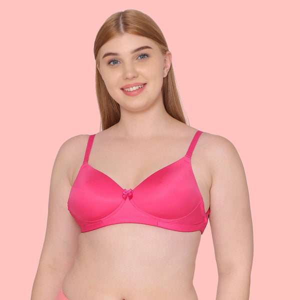 Tweens T-Shirt Bra - Lightly Padded, Non-Wired, 3/4th Coverage, Super Soft - 2 Mm Padding