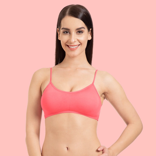 Tweens Cage Bra - Seamless Comfort, Lightly Padded, Non-Wired, Medium Coverage