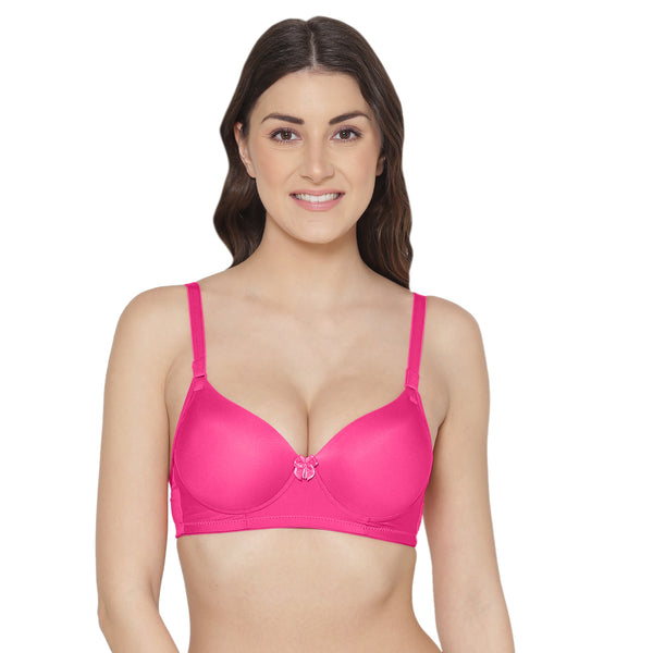 Tweens Push-Up Bra - Level 3, Non-Wired, 3/4th Coverage, Padded Moulded Cups, Super Soft / Extra Smooth - Polymaide