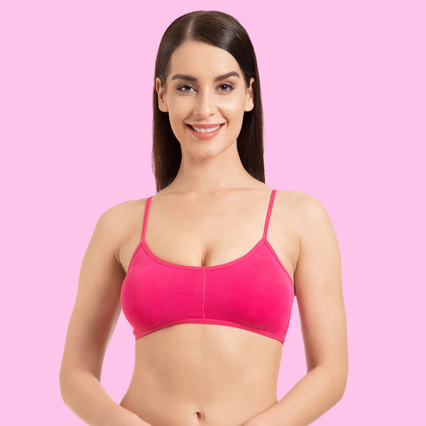 Tweens Cage Bra - Seamless Comfort, Lightly Padded, Non-Wired, Medium Coverage