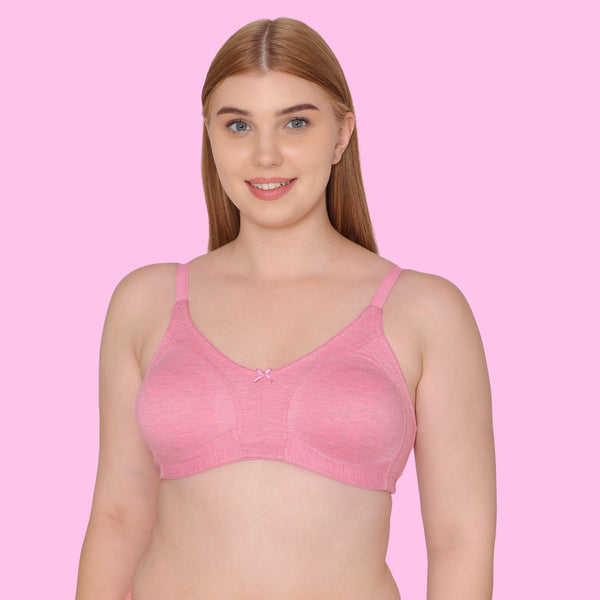 Tweens Minimizer Bra - Double Layered, Non-Wired, Full Coverage, Cotton Rich