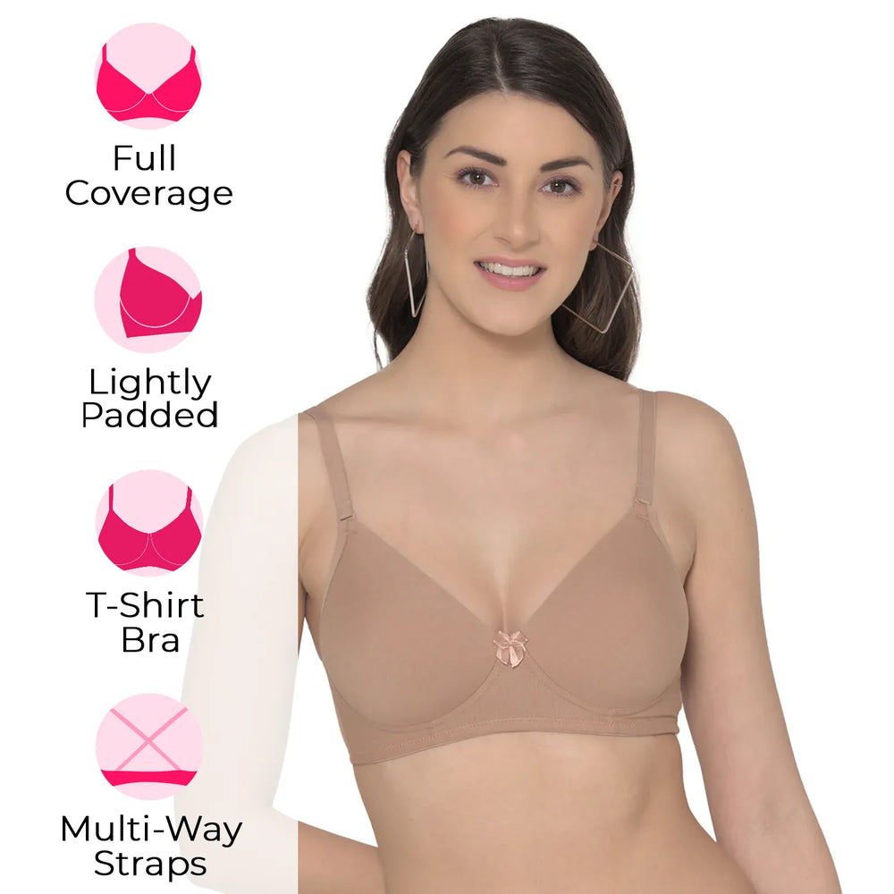 Tweens LITE WITE Lightly Padded T-Shirt Bra - Full Coverage, Non-Wired